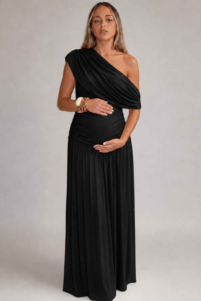 Sofía | Vestido Fiesta Asimétrico para Embarazadas - Noa Lagos