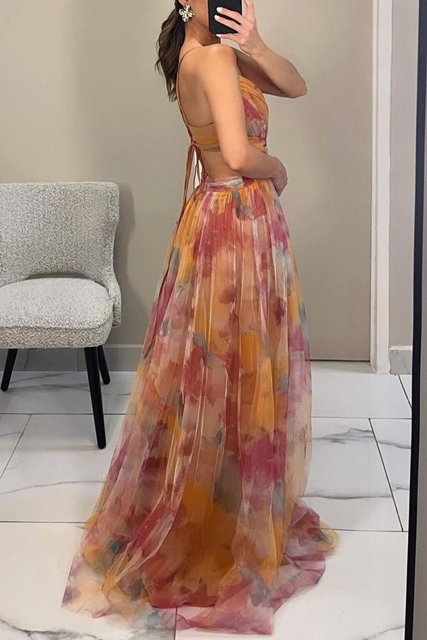 Sofia | Vestido Largo Floral Elegante para Mujer Verano - Noa Lagos