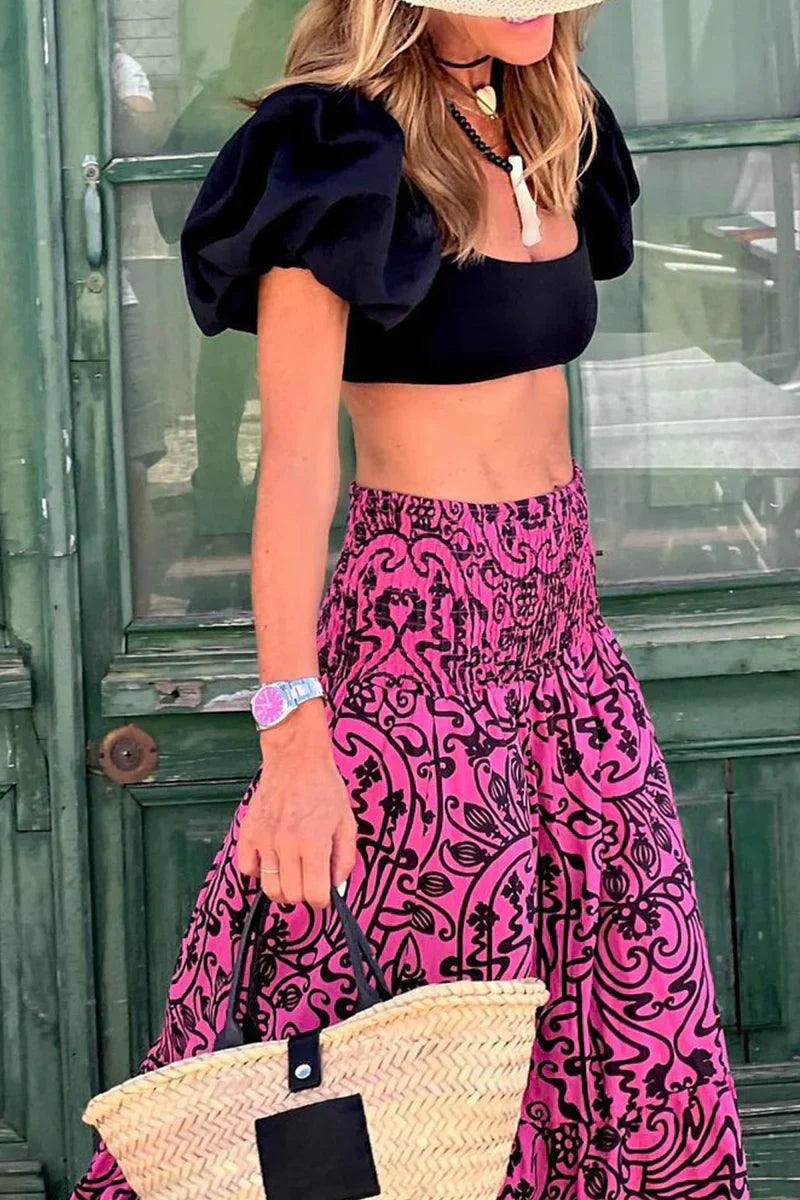 Sophie | Falda Larga Acampanada para Mujer - Noa Lagos